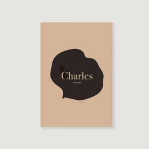 livre d’or de décès, carnet de souvenirs, biographie posthume style Charles